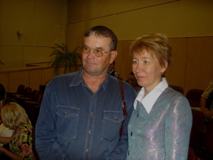 Куковякин С.А. и Шутова И.В. на августовской конференции 2006 г.